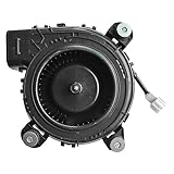 KONGMM Radiallüfter, 3700rpm 96W 8A DC12V Japan Bürstenloses PWM Hochleistungs-Bürstenloses Automobil-Radialventilator-Luftgebläse(Blower)