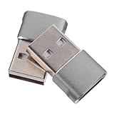 TOGEVAL 2 Stück USB Type C Adapter Vergoldete Kontakte Schnelle Datenübertragung Kompatibel mit Computer Powerbank Ladegerät Praktische Konvertierung für Mobile Geräte