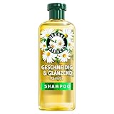 Herbal Essences Geschmeidig & Glänzend Shampoo mit Kamille 350ml. Von Stumpfem Haar zu Glänzendem Haar, Mit Kamillenextrakt, Vegan, Silikonfrei