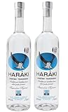 Raki von Kreta 2x 0,7l 40% Haraki Kretaraki Tsikoudia | Griechischer Tresterbrand ohne Anis | 100% Destillat | + 20ml Jassas Olivenöl