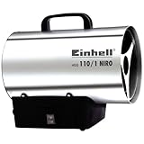 Einhell Heißluftgenerator HGG 110/1 Niro (DE/AT) (Heizmantel aus verzinktem Stahlblech, Gehäuse aus Nirostablech, Piezozündung, Rückbrandsicherung)