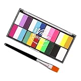 Baluue 1 Satz Farben Bunte Gesichtsbemalung Schminkzubehör Make-up-pigment Für Den Körper Gesichtspigment Palette Für Make-up-gemälde Gesichtsfarbe-palette Body-paint-kit Pigmentpulver