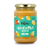 Mighty Kashoo - Geröstet cremig, Nachhaltiges Cashewmus aus Westafrikanischen Nüssen, 350g im Glas - Natürlich, vegan und reich an Nährstoffen (350 g (1er Pack), Geröstet cremig)