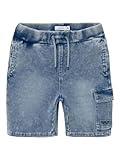 NAME IT Jungen Nkmryan Jogger DNM L 8900-tr Noos Jeansshorts, Light Blue Denim, 158 EU