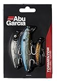 Abu Garcia Tormentor Minnow Crankbait Köder - 3er Pack - Wobbler - Forelle, Barsch, Lachs, Hecht, Zander, Varied