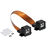 AC-Sat-Corner Deluxe Premium Slim Fensterdurchführung Türdurchführung RJ45 Netzwerkkabel Kupfer 30cm