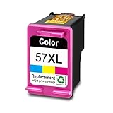 AWGSRZIU 56 57 Kompatible Nachfülltintenpatrone Kompatibel mit Deskjet Photosmart Digitalkopierer PSC Officejet Fax(HP57XL 1c)