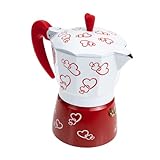 GLEAVI Handbrauenkaffeemaschine Aluminium Maker Hot Griff für Zuhause Büro und Einfacher Gebrauch und Langlebig