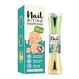 Anti Nails Bitting's Polish - Faltbare Abschreckung, Anti-Nail-Bits, Anti-Nail-Bits, Verhinderung von Beißen, Verhinderung von Zahlen, für Erwachsene und Kinder, stoppt ein Wachstum