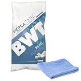 BWT Perla Tabs Regeneriersalz 25 kg 94239, inklusive kör4u Mikrofasertuch blau