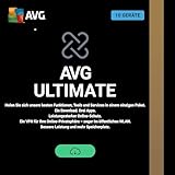 AVG Ultimate 2024 - Virenschutz-Paket mit AVG Secure VPN und AVG TuneUp zur Beschleunigung des PCs - für Windows, macOS, iOS und Android | 10 Gerät | 1 Jahr | PC/Mac | Aktivierungscode per Email