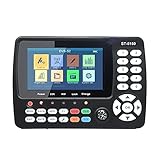 AXADD Digitaler Satellitensignalfinder, ST-5150 DVB-S2/T2/C Combo HD Satellite Finder Meter H.265 HEVC MPEG-4 QPSK 8PSK 16APSK 4,3-Zoll-TFT-LCD-Bildschirm Signalempfänger