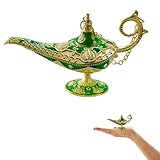 Wunderlampe Aladin Lampe Aladdin Lampe Deko, Klein, Hohl für Ätherische Öle, Tabletop Decor Home Tischdekoration Geschenk Sammlerstück