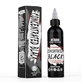 STIGMA 4oz/120ml Concentrated Schwarz Concentrated Black Tattoo Tinte Tätowierfarbe Permanent Tattoo Pigment Professionelle Tattoo Versorgung für Futter & Schattierung