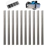 10 Stück Hobelmesser HSS Set,Hobelmesser 82mm,82 x 5,5 x 1,2mm Elektrohobel Hss Klinge,Hobelmesser Für Bosch Hobel,Handhobel,Holzbearbeitungsmaschinen