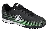 JAKO Unisex Kinder J-st Skill Fussballschuh, Neon Green Jet Black, 37 EU