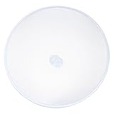 TOBBOMEY Fliegenhaube Edelstahl Speisehaube Netzhaube für Obst und Kuchen mit 30cm Durchmesser Lebensmittelschutz für Picknick und Haushalt