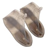 VOSAREA Wiederverwendbare Silikon Schuhüberzieher Regenüberschuhe Rutschfest für Damen Herren Elastische Verschleißfeste Überschuhe Schutz bei Regen und Nässe