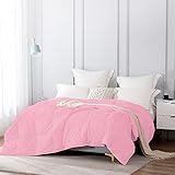 LYLXSF Leichte Bettdeckeneinlage mit Füllung aus 100% weißen Gänsedaunen, Gesteppte Steppdecke, kühlende Daunendecke mit 700er-Füllung