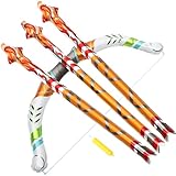 Milisten Aufblasbares Bogenschießset aus PVC Sicheres Outdoor Jungen und Mädchen Strapazierfähiges Party-playset mit Bogen und Pfeilen für Geburtstagsfeiern und Familienspiele
