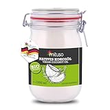 mituso Bio Kokosöl, nativ, 1er Pack (1 x 1000 ml) im Bügelglas