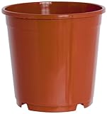 geli Thermo Plastic Containertopf, Kunststoff, mit Ablauflöchern. D 30 x H 28 cm