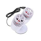 Hohopeti Aquarium Wave Maker Pumpe Leise Strömungspumpen Für Fischtanks Energiesparend Hochgradig Langlebig Und Installieren Zym Eu-