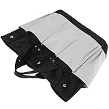 ELAYARD Große Oxford Gartentasche mit Mehreren Taschen Tragbarer Gartengeräte Organizer Rutschfester Griff Langlebige Werkzeug Aufbewahrungstasche für Gartenbedarf Schwarz