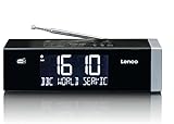 Lenco CR-640 Uhrenradio DAB+/BT/FM schwarz