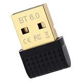 BTFO Bluetooth 6.0 USB-Adapter, Kabelloser Bluetooth-Dongle Plug & Play für Windows 11/10/8.1 Unterstützt die Verbindung Mehrerer Geräte mit Kopfhörern Tastatur PC und Smartphones