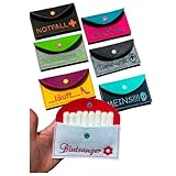 Täschchen aus Filz individuell bestickt ideal zum Aufbewahren von z.B. Tampons, Schminke, Geld und vieles mehr