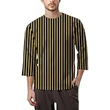 Tshirt Herren T Shirt Sommer Freizeithemden Für Arbeits Poloshirt T-Shirt Jungen Tank Top Baumwolle Hemd Kurzarm Weiß Motorrad Mit Protektoren Western Oversized (4-Schwarz,L)