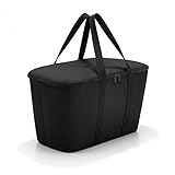 reisenthel coolerbag schwarz - Kühltasche aus hochwertigem Polyestergewebe – Ideal für das Picknick, den Einkauf und unterwegs