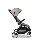 MOON ZAC mud/melange, Buggy mit Liegefunktion, bis 22kg, UV-Schutz 50+, zusammenklappbar, große Räder, Kollektion 2025