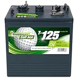 GreenMax Golf Ace T-125 (6V 240Ah) - Hochleistungs-Blei-Säure-Batterie für Golfcarts und Elektrofahrzeuge - Zuverlässig, Langlebig, Effizient, 99% Recycelbar