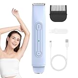 Eoixuqba Elektrorasierer Für Frauen - Wasserdichter Intimrasierer | Tragbarer Akku Rasierer Mit Doppelkopf Für Zuhause Unterwegs Achseln Intimbereich Bikini