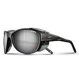 Julbo Herren Explorer 2.0 Sonnenbrille, Mattschwarz/Grau, One Size