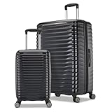 Samsonite Element 2-teiliges Hartschalen-Gepäckset in Schwarz