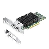 10Gtek 10Gb PCI-E NIC Netzwerkkarte, Dual Copper RJ45 Port, mit Intel X540 Controller, PCI Express Ethernet LAN Adapter Support Windows Server/Windows/Linux/ESX, Compare to Intel X540-T2