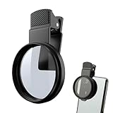 52mm Polfilter CPL Kamera Objektiv Filter für Handy, Polarisationsfilter für Smartphone Kamera mit Universellem Clip, Reduziert Reflexionen & Verbessert Farbwiedergabe