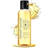Liebesfreunde® Erotik Massageöl Kokos zur Entspannung - Erotisches Massage Öl für Körper & Seele, 150 ml