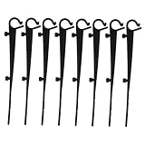 SOIMISS 20 Stück Rinnenclips für Sichere Befestigung von Blattschutz Kunststoff Haken für Dachrinnen Zuverlässige Rinnenbefestigungen für und Installation