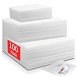 Schaumfolie Verpackungsmaterial Schaumstoff Beutel Kissenschaumbeutel 100Stk Schaumstoffverpackung Umzugspapier Umzugsverpackung für Glas Möbel Porzellan und Geschirr (30x30cm 30x20cm 20x20cm)