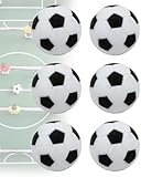 KEMUZ 6 Stück Tischkicker Bälle im Set Kickerbälle Hochwertige leise tischkicker kinder in 23mm für kickertisch Tischfußball & Tischkicker,tischfussball bälle kickertisch kinder tischkicker ball