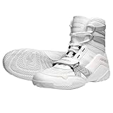 Hayabusa Strike Boxschuhe für Damen und Herren, Weiss/opulenter Garten, 8.5 Women/7 Men