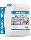Nordicare [10L] Steinimprägnierung für Außen I Stein Imprägnierung universal anwendbar I Steinversiegelung, Steinplatten Versiegelung