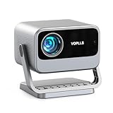 Smart Beamer【Netflix Official & Dolby Audio】 VOPLLS Autofokus/Trapezkorrektur 28000 Lumen Beamer 4K Unterstützt, WiFi6 Bluetooth Full HD 1080P Video Projektor Heimkino/Outdoor Projektor für Handy/PC