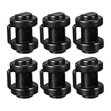 Trampoline Pole Caps - 1-Inch Enclosure End Covers, Durable Hook Holders | Replacement Parts for Net Safety Poles, Bounce Accessories | Outdoor Trampoline Supply for Backyard, Kids, Sports Use