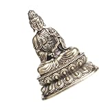 Cabilock Buddha-Statue-Ornament Retro-Buddha-Ornament Retro-Bronze Guanyin-Statue buddhistische Mönchsstatue bürodeko büro Dekoration exquisites Buddha-Dekor Messing-Handwerksdekor