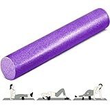 Yes4All Hochdichte Faszienrolle 30/45/60/90 CM Foam Roller, Schaumstoffrolle für Rücken Wirbelsäule, Beine, Pilates Rolle, Regeneration, Dehnung & Fitness-Rolle zur Selbstmassage, Viele Farboptionen